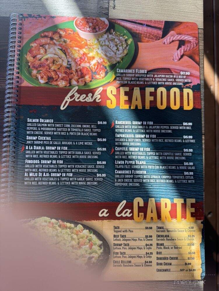 Guacamole Mexican Grill - Lyman, SC menu_pic