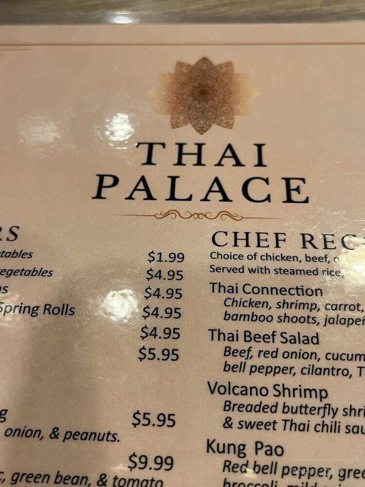 Thai Palace - Springfield, MO menu_pic