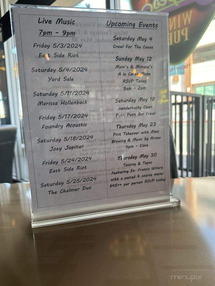 RocknGrapes - Henderson, NV menu_pic