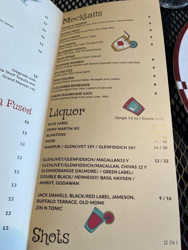 Aroma Indian Grill & Bar - Indian Land, SC menu_pic