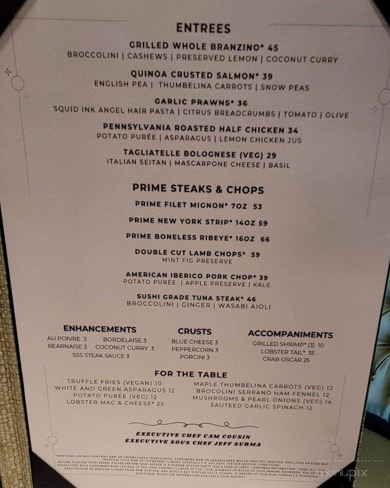 The Maple Room - Vienna, VA menu_pic