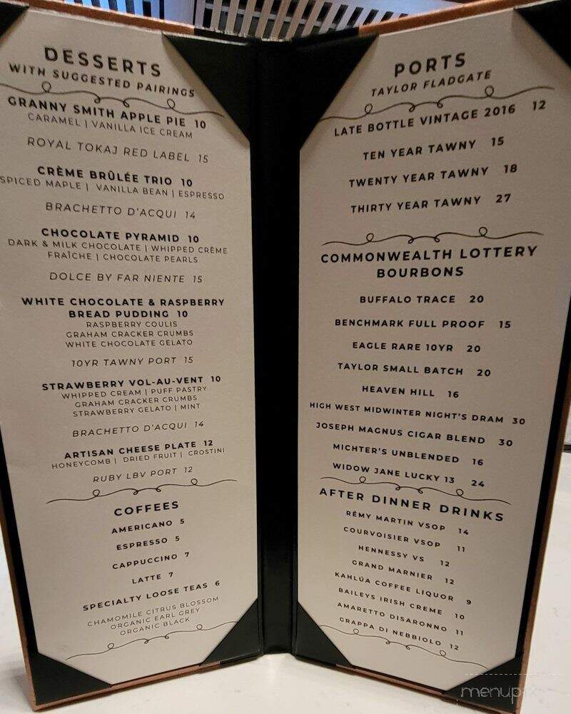 The Maple Room - Vienna, VA menu_pic