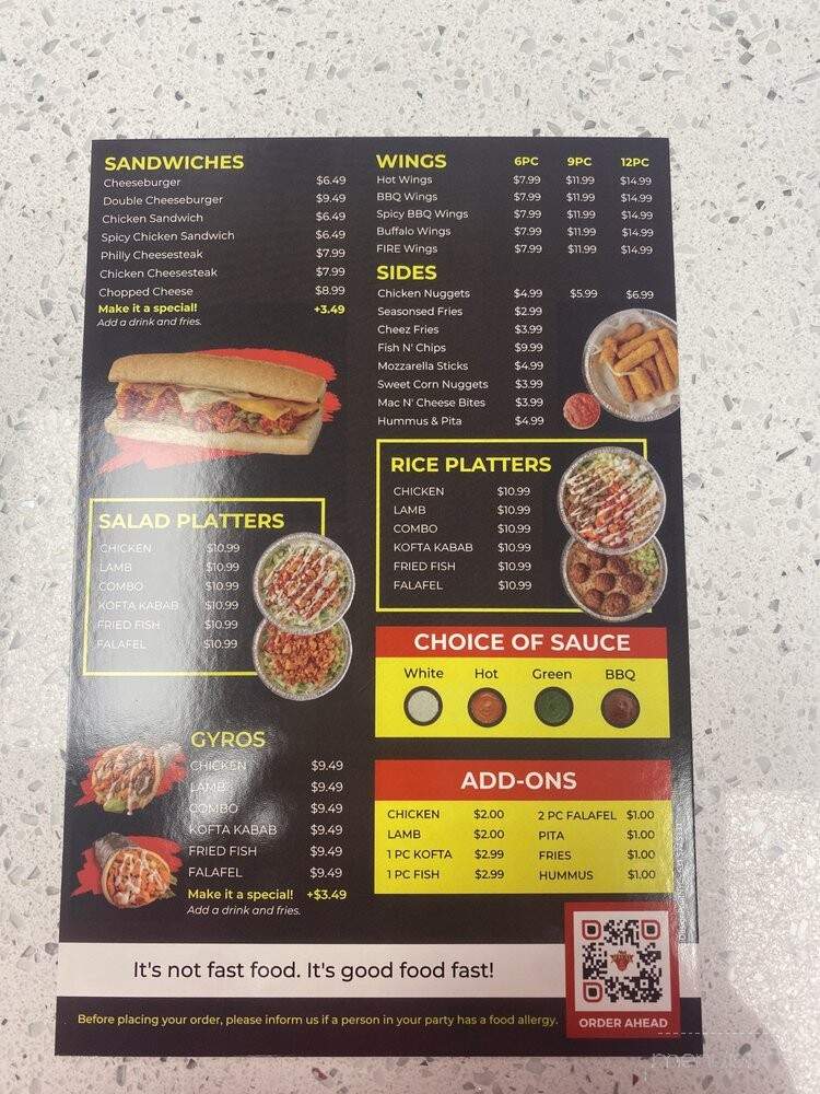Naz's Halal Food - Waldorf, MD menu_pic