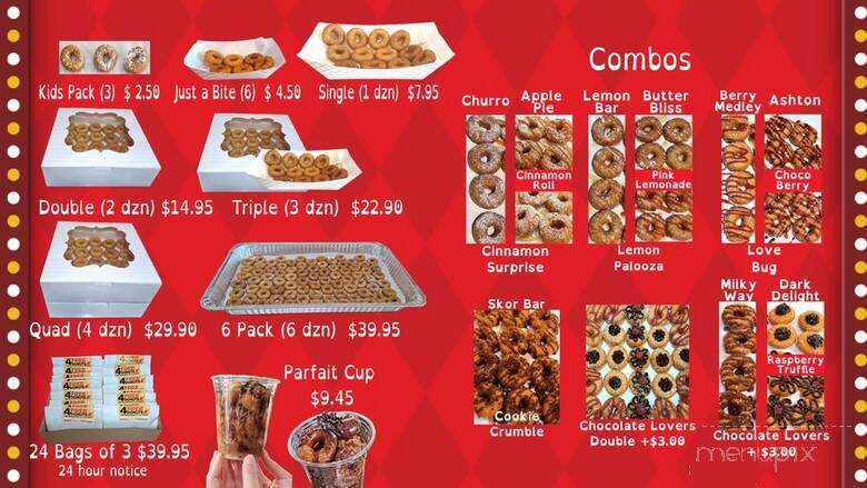 Chani's Donuts - San Diego, CA menu_pic