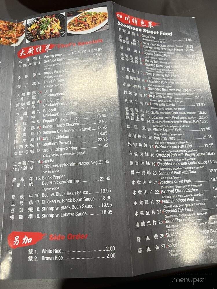 Szechuan City - Ardsley, NY menu_pic