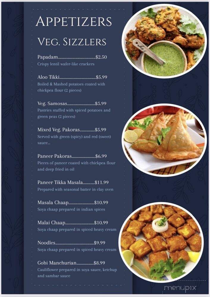 A1 Dhaba - Austin, IN menu_pic