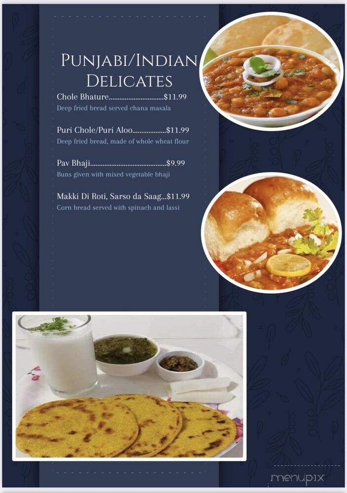 A1 Dhaba - Austin, IN menu_pic