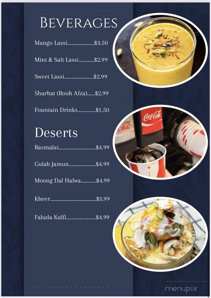A1 Dhaba - Austin, IN menu_pic