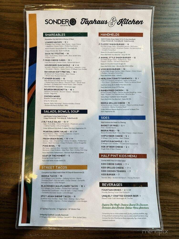 Sonder Brewing Taphaus & Kitchen - West Chester, OH