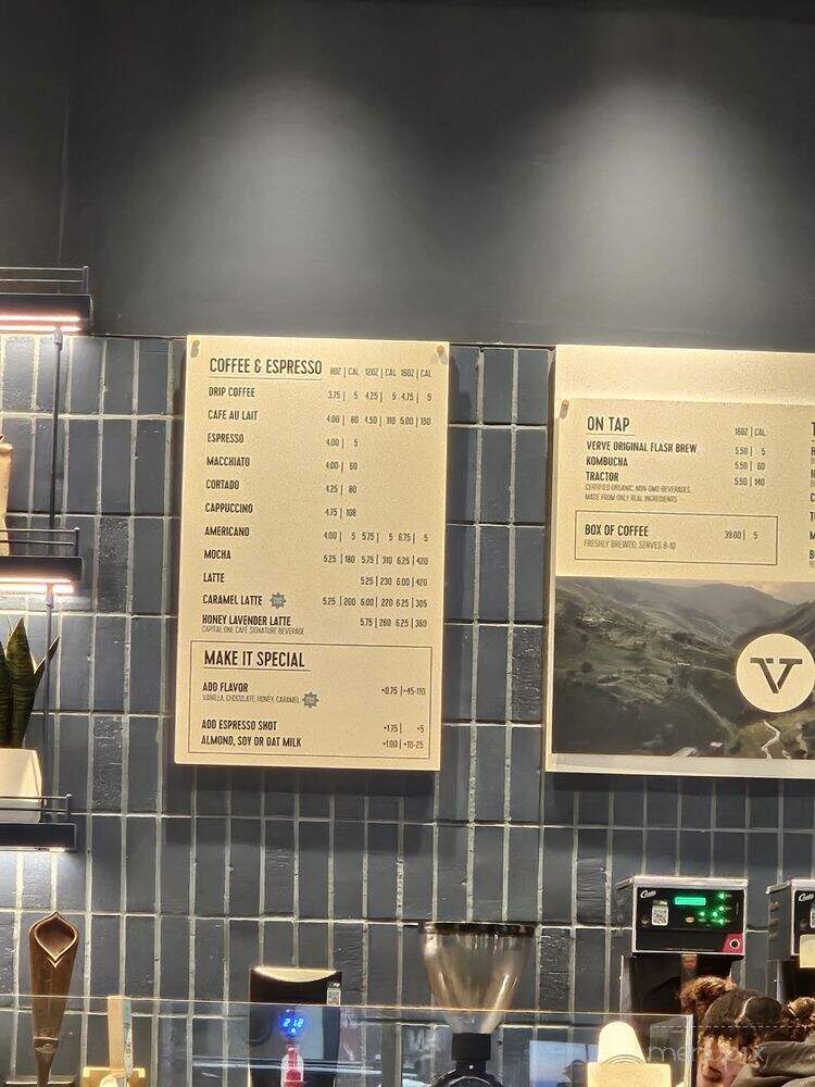 Capital One Cafe - New York, NY menu_pic