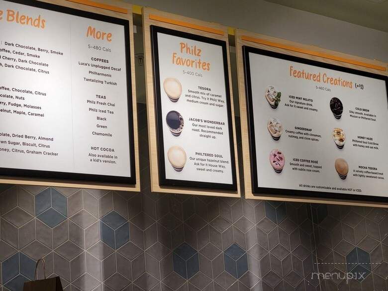Philz Coffee - Emeryville, CA menu_pic