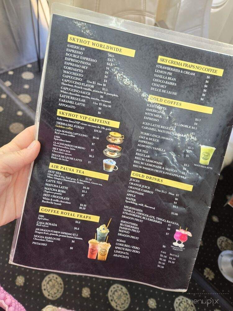 Sky Coffee Buenos Aires - Miami, FL menu_pic