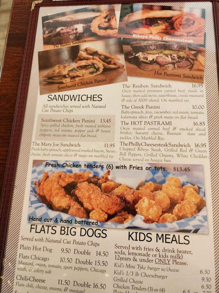 Tycoon Flats - San Antonio, TX menu_pic