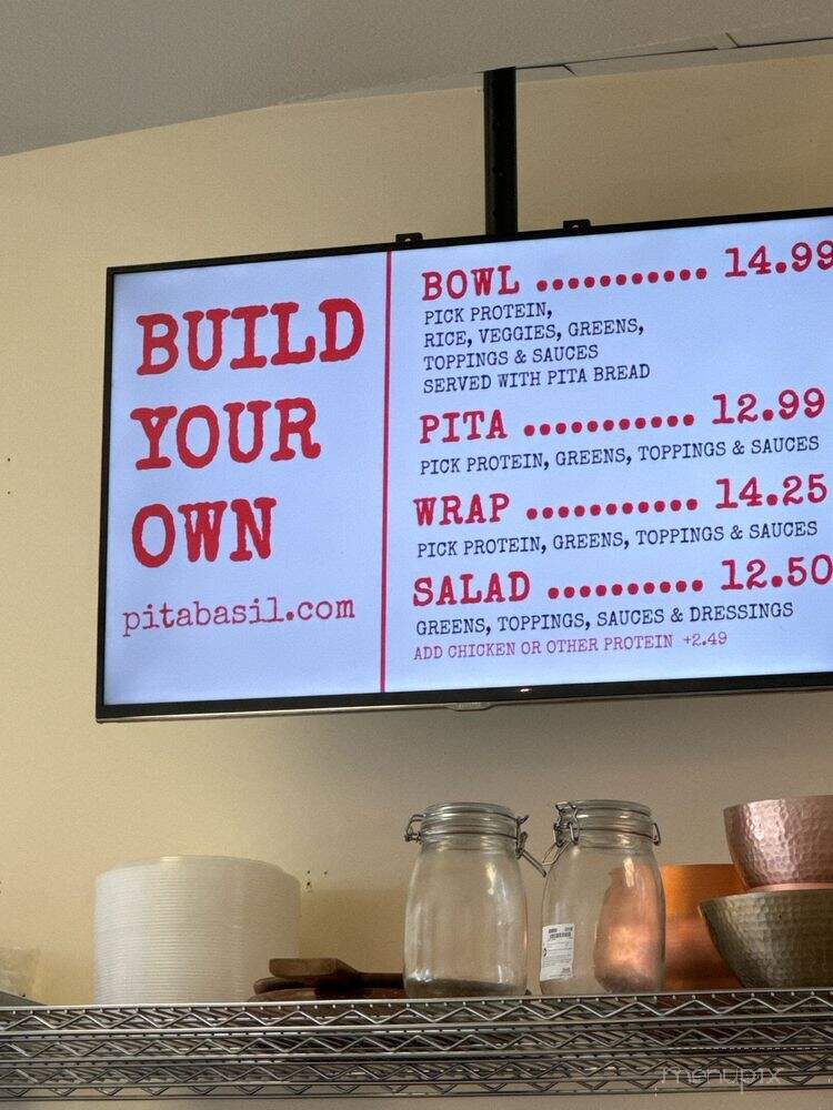 Pita & Basil - Bellflower, CA menu_pic