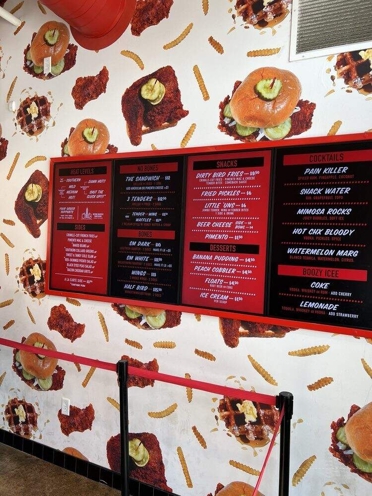 Hattie B's - Franklin, TN menu_pic