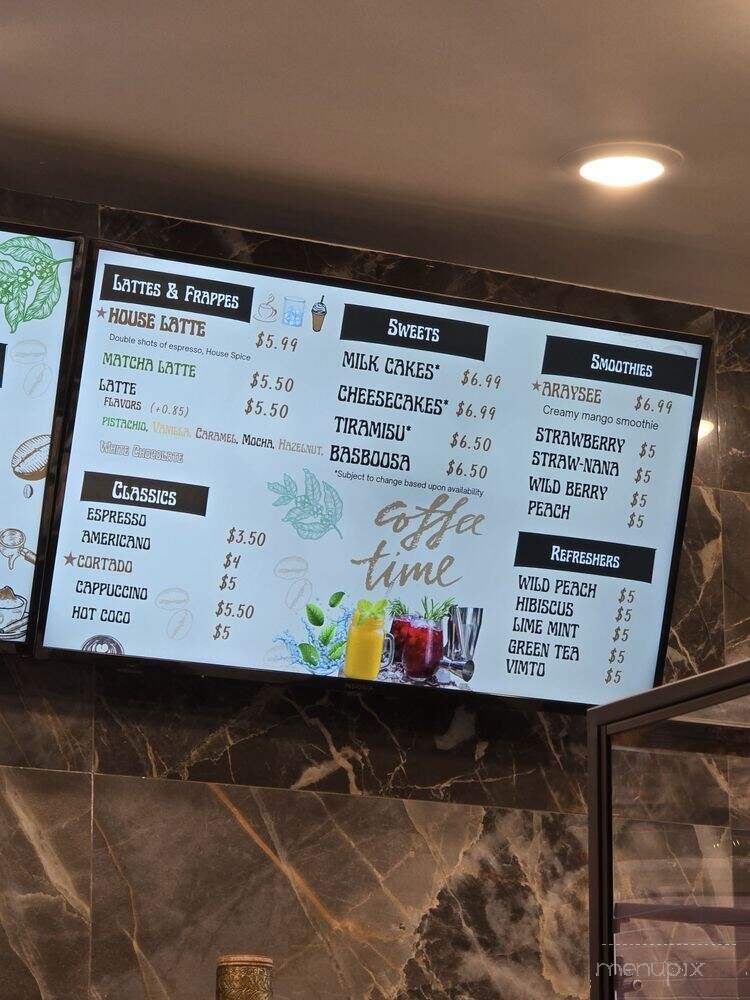 Mocha House - Edmond, OK menu_pic