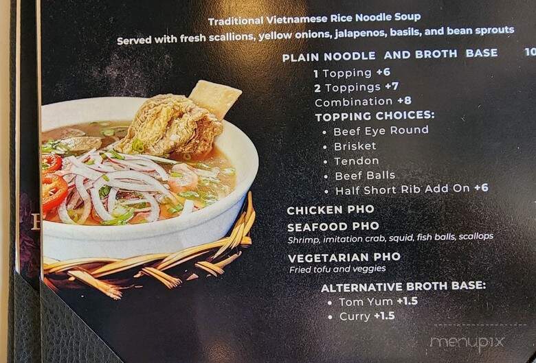 Pho Sky Blossom - Belle Isle, FL menu_pic