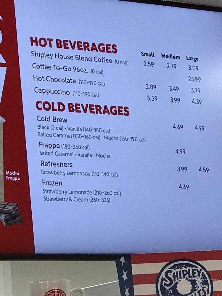 Shipley Do-Nuts - Orlando, FL menu_pic