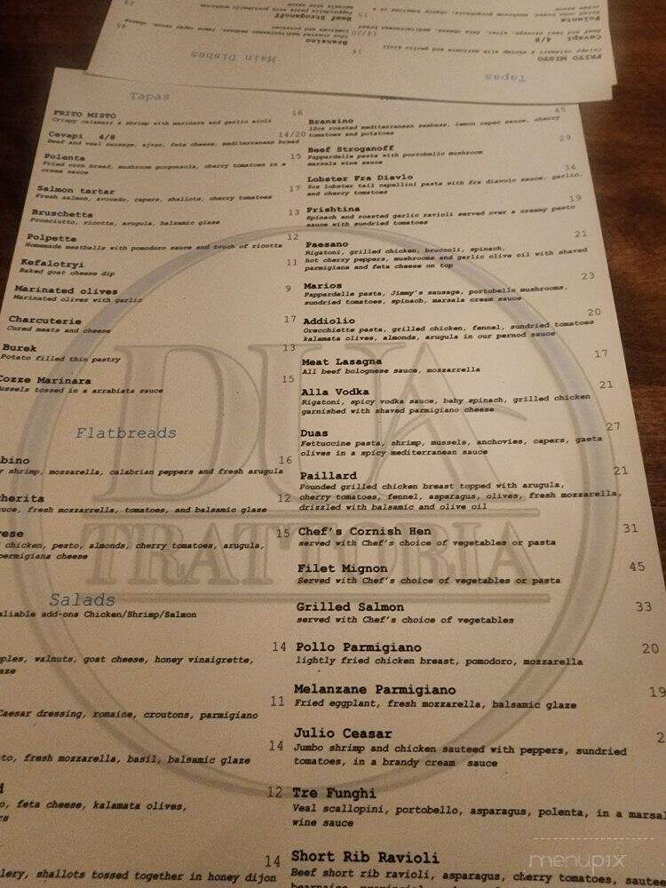Dua Trattoria - Frisco, TX