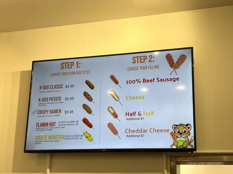 Thirstea Tiger - Lakewood, CO menu_pic