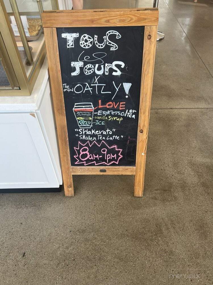 Tous Les Jours - Ann Arbor, MI menu_pic
