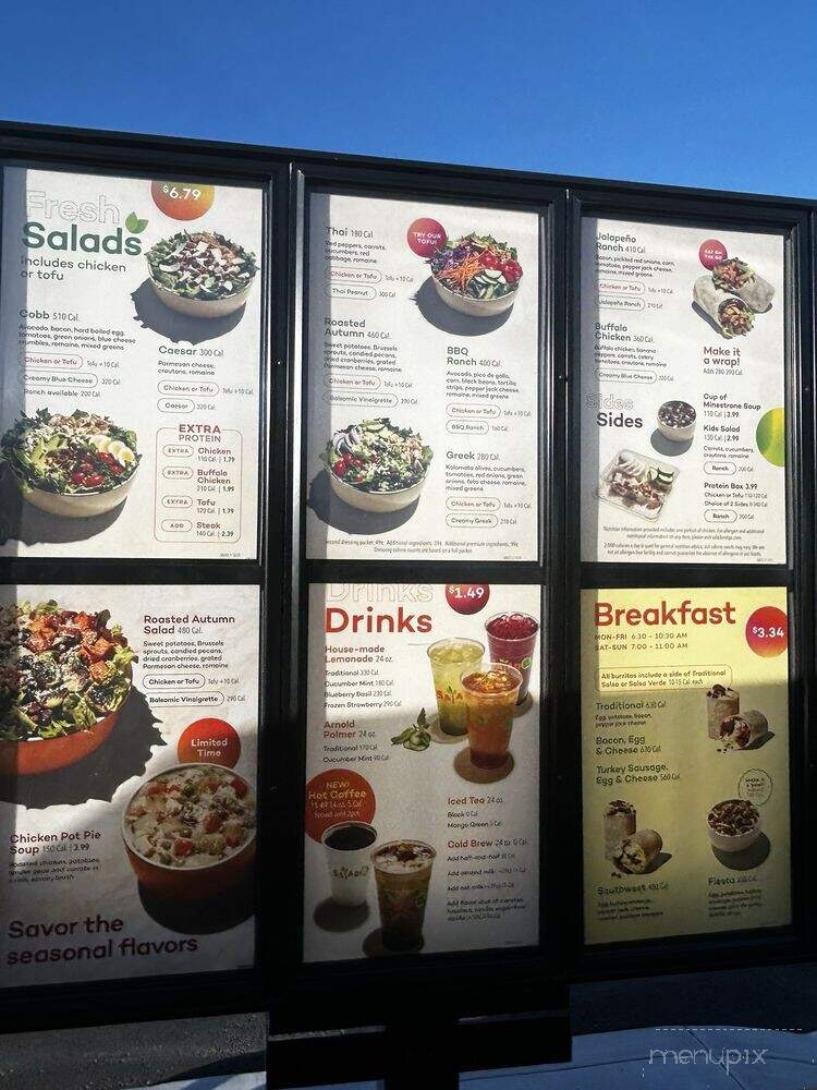 Salad and Go - Las Vegas, NV menu_pic