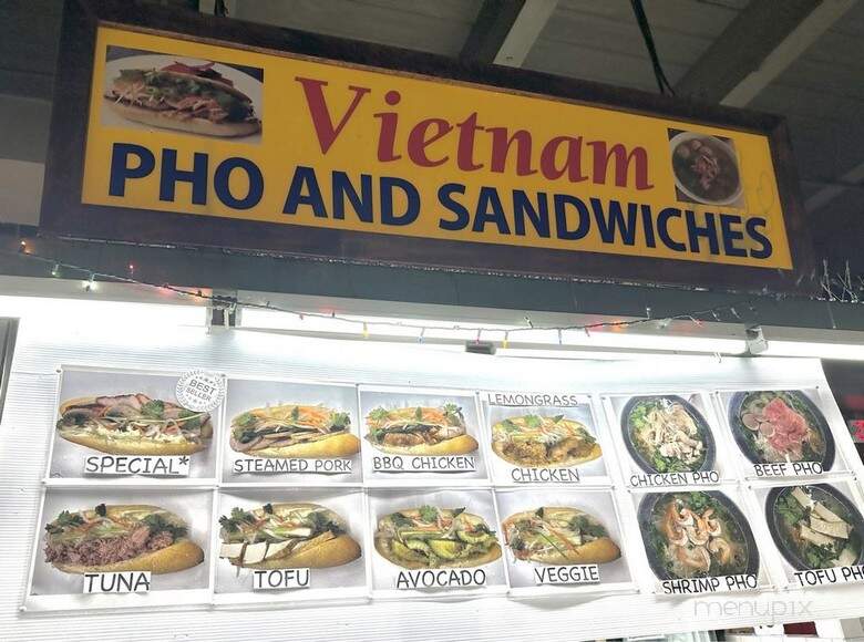 Vietnam Pho and Sandwiches - Honolulu, HI menu_pic
