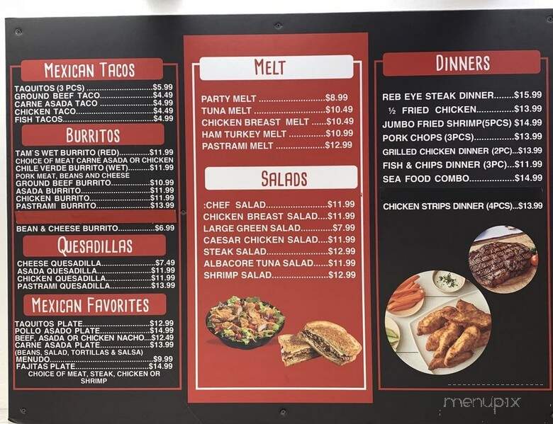 Angry Boy Burger - Los Angeles, CA menu_pic