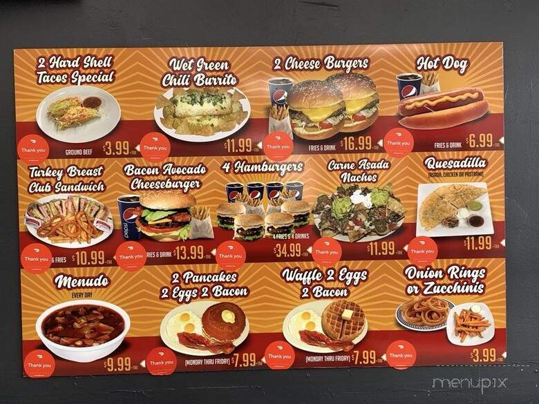 Angry Boy Burger - Los Angeles, CA menu_pic