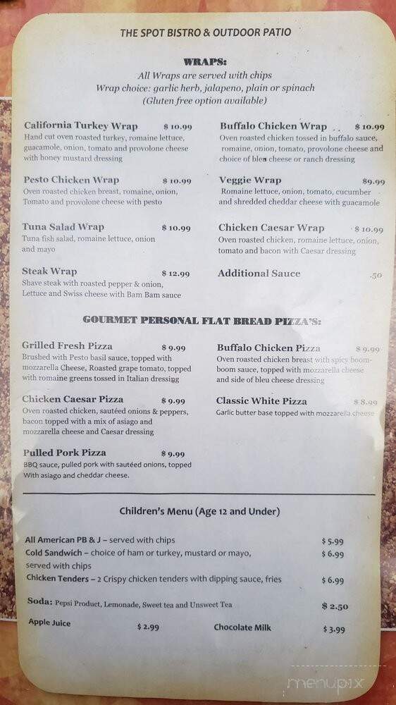 Old Homestead Restaurant - Alexandria Bay, NY menu_pic