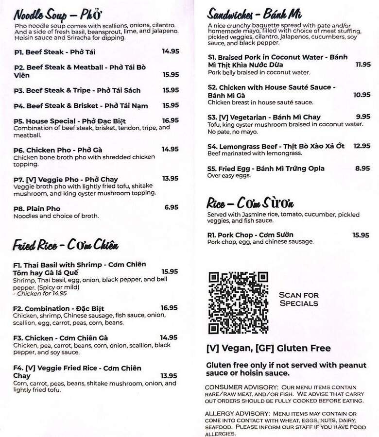 Ni's Kitchen - Wilmette, IL menu_pic