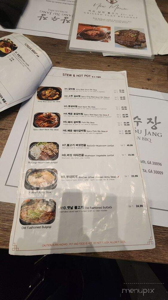 Jang Su Jang - Alpharetta, GA menu_pic