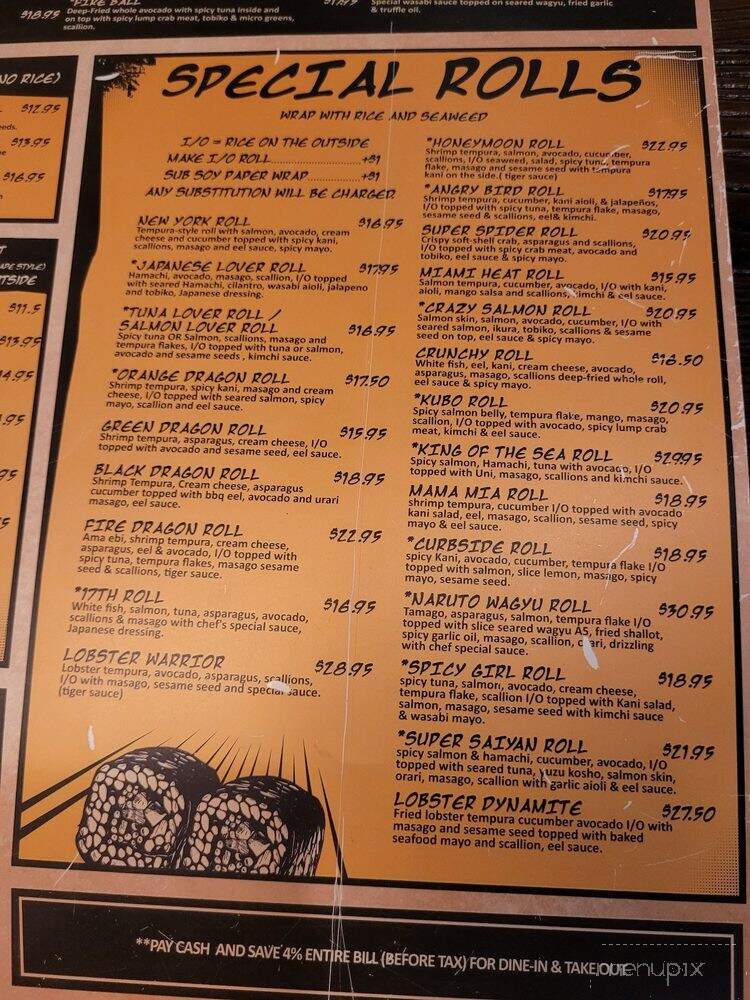 Kubo Asian Fusion & Bar - Coral Springs, FL menu_pic