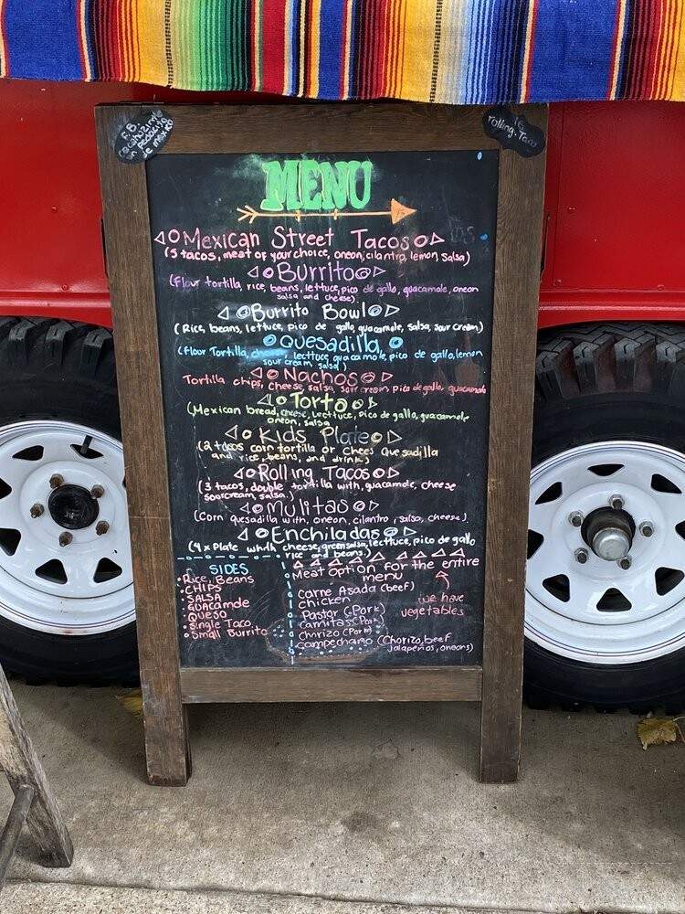 Rolling Taco - Bentonville, AR menu_pic
