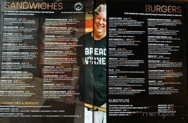 Maggie McFly's - Boca Raton, FL menu_pic