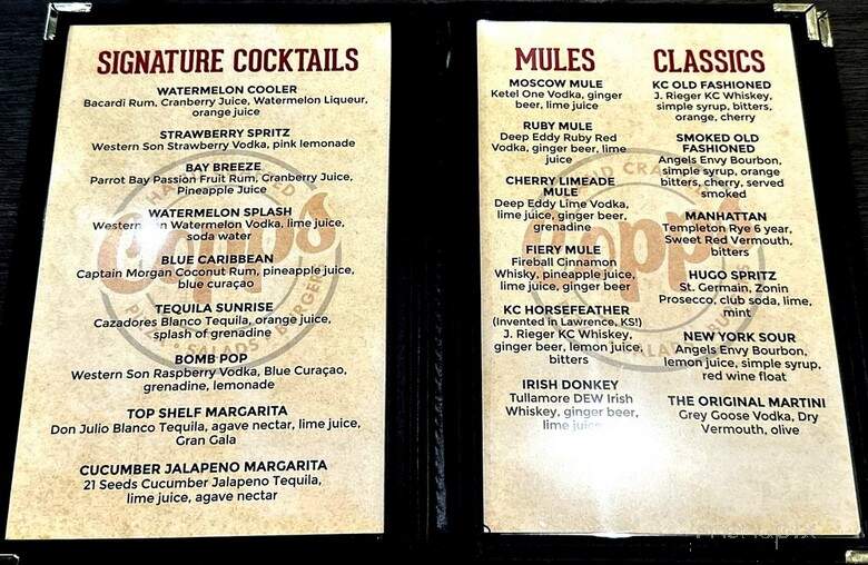 Copp's Pizza - Overland Park, KS menu_pic
