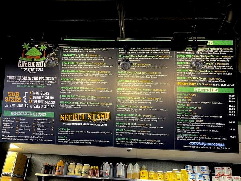 Cheba Hut Toasted Subs - Albuquerque, NM menu_pic