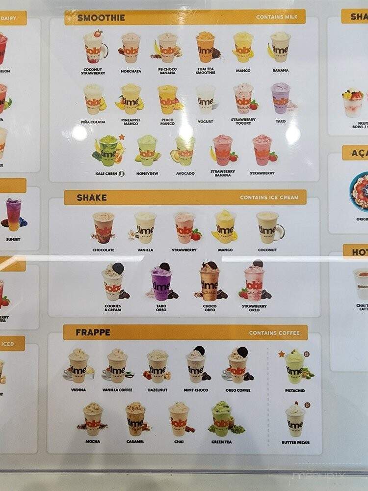 It's Boba Time - Moreno Valley, CA menu_pic