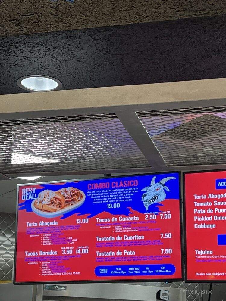 Mercado Gonzalez Northgate Market - Costa Mesa, CA menu_pic