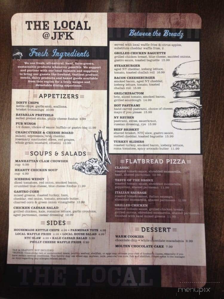 The Local at JFK - Jamaica, NY menu_pic