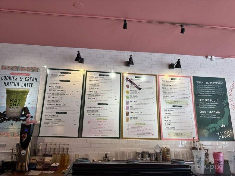 Matcha Magic - Bellevue, WA menu_pic