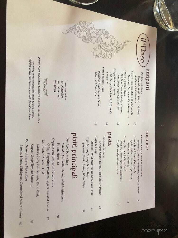 Lupo Fine Food & Wine - Ketchum, ID menu_pic