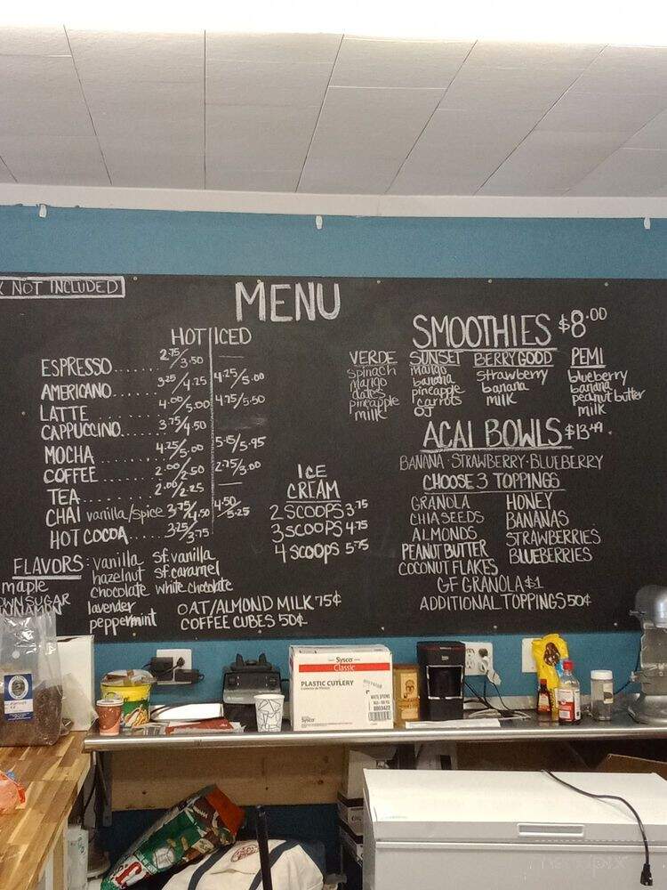 Riverside Coffee House - North Woodstock, NH menu_pic
