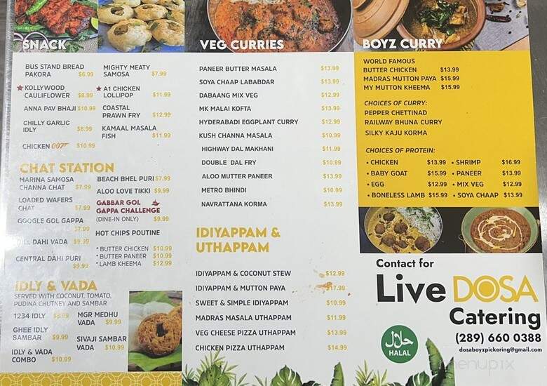 Hakka Boyz - Pickering, ON menu_pic