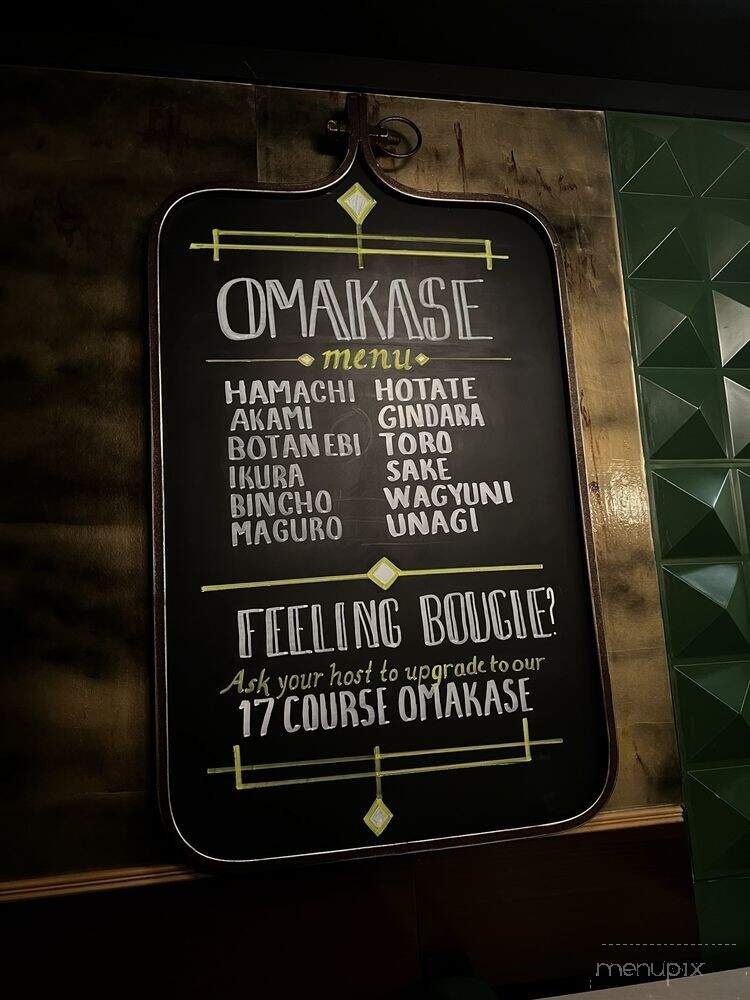 Sushi By Bou - Chicago, IL menu_pic