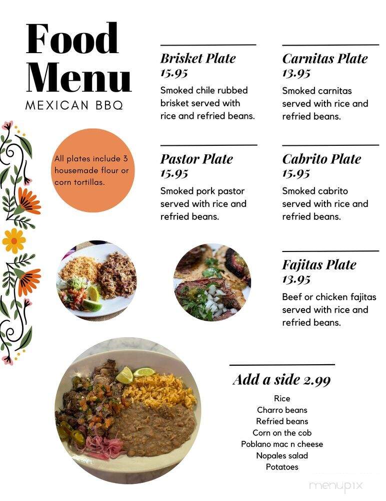 La Conga - Austin, TX menu_pic