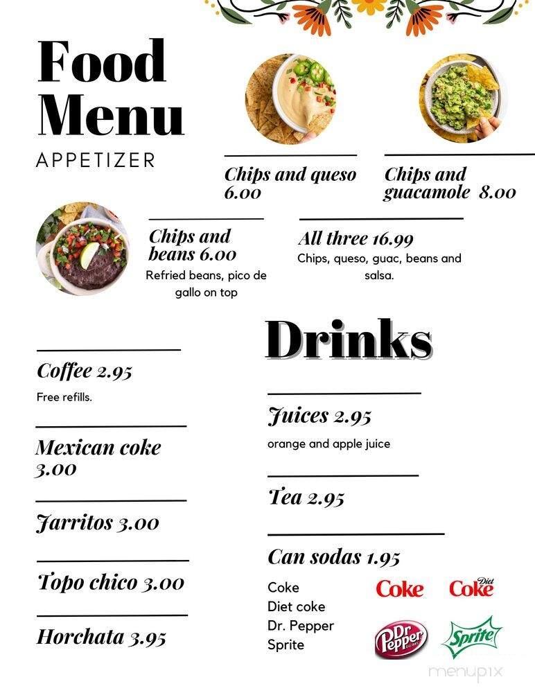 La Conga - Austin, TX menu_pic