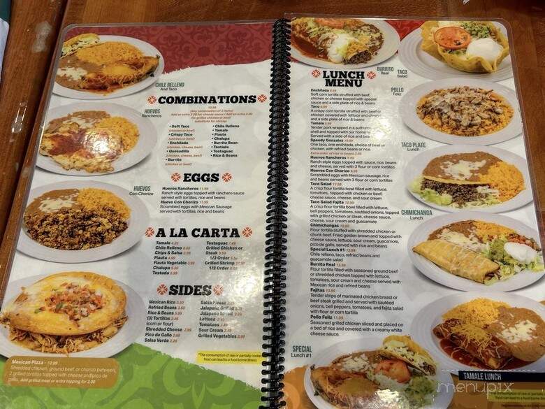 La Fuente Mexican Restaurant - Huntsville, AL menu_pic