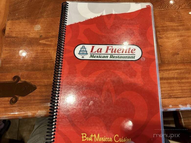 La Fuente Mexican Restaurant - Huntsville, AL menu_pic