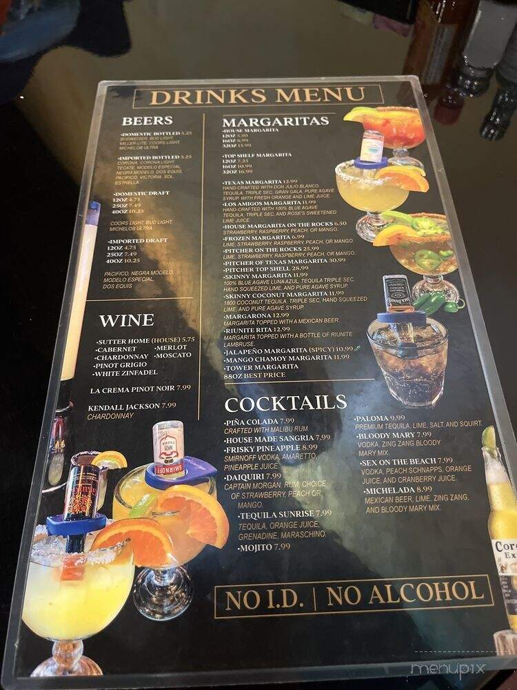Los Amigos Mexican Restaurant & Grill - White House, TN menu_pic